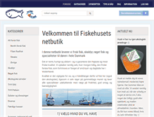 Tablet Screenshot of fiskehuset.com