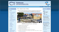 Desktop Screenshot of fiskehuset.dk