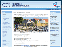 Tablet Screenshot of fiskehuset.dk